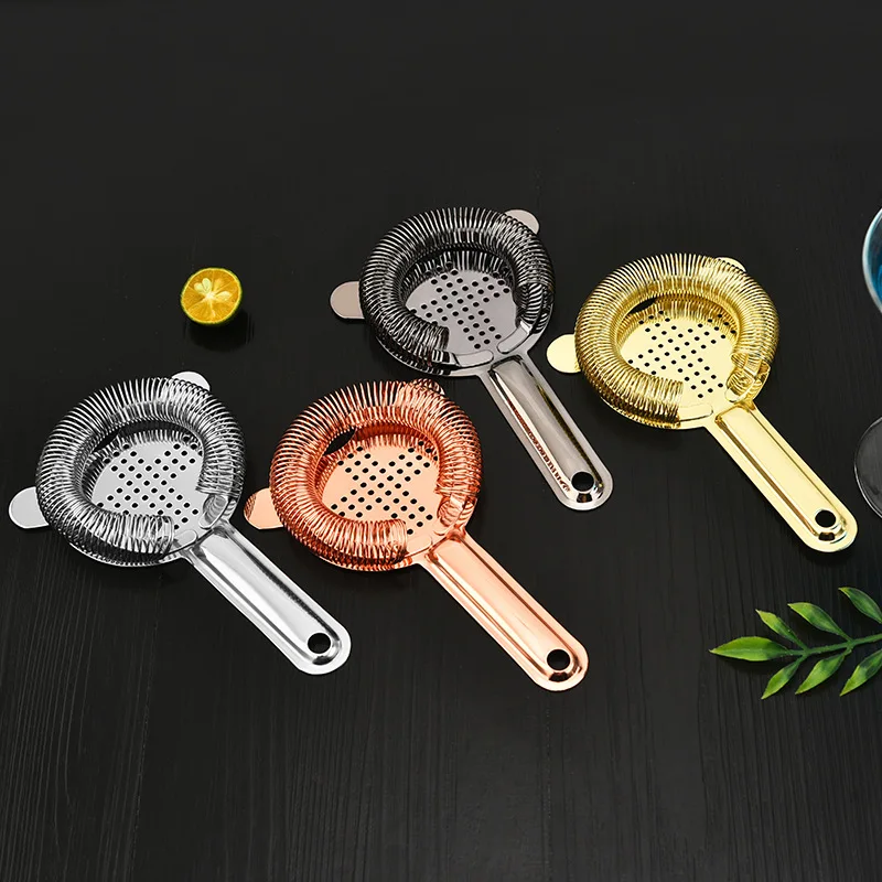 2pcs Bar Cocktail Strainer 304 Stainless Steel Wine Filters Round Head Arc Ice Filter Bartending Tool Party Bartending Filter
2pcs Bar Cocktail Strainer 304 Stainless Steel Wine Filters Round Head Arc Ice Filter Bartending Tool Party Bartending Filter