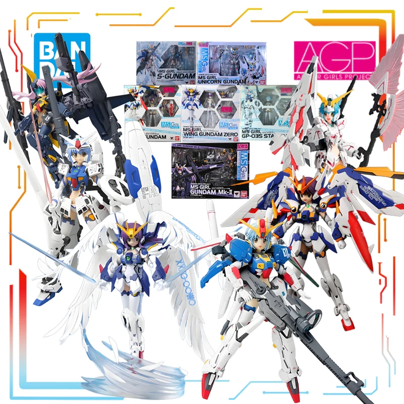BANDAI Original ARMOR GIRLS PROJECT Unicorn Gundam Anime Action Figure Model Toys Collectible Model Ornaments Gifts for Boys
BANDAI Original ARMOR GIRLS PROJECT Unicorn Gundam Anime Action Figure Model Toys Collectible Model Ornaments Gifts for Boys