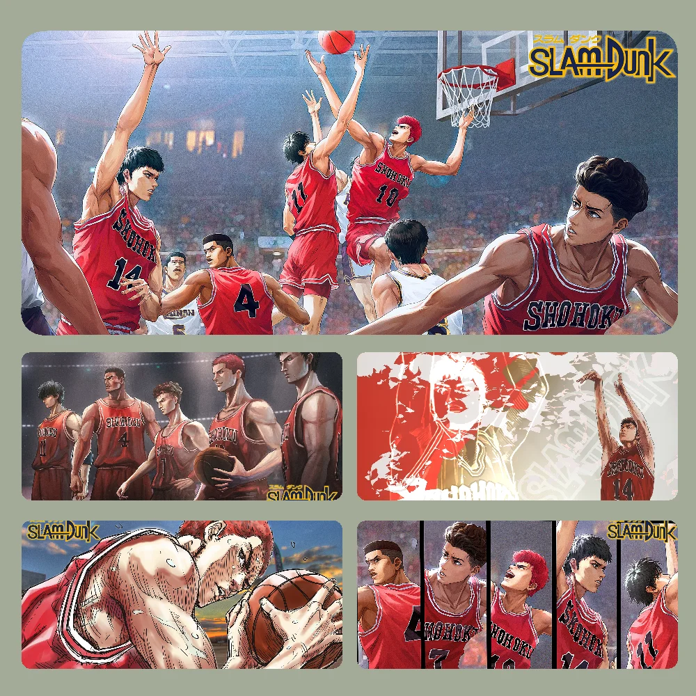 S-Slamdunk Mousepad Large Computer Gaming Accessories MousePads Desk Mats Anti-slip Laptop Soft Mouse Pad
S-Slamdunk Mousepad Large Computer Gaming Accessories MousePads Desk Mats Anti-slip Laptop Soft Mouse Pad