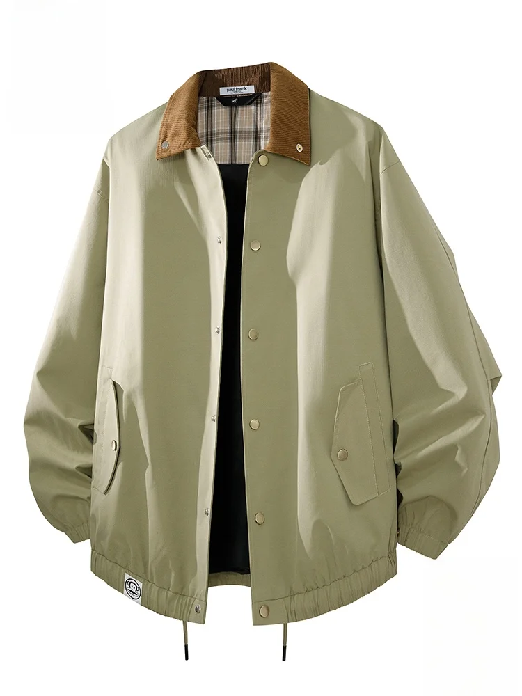 PaulFrank Large-Mouth Monkey Detroit Workwear Jaet Men's Casual Collar Jaet Autumn Trend Retro Color Blo Polyester Fiber
PaulFrank Large-Mouth Monkey Detroit Workwear Jaet Men's Casual Collar Jaet Autumn Trend Retro Color Blo Polyester Fiber