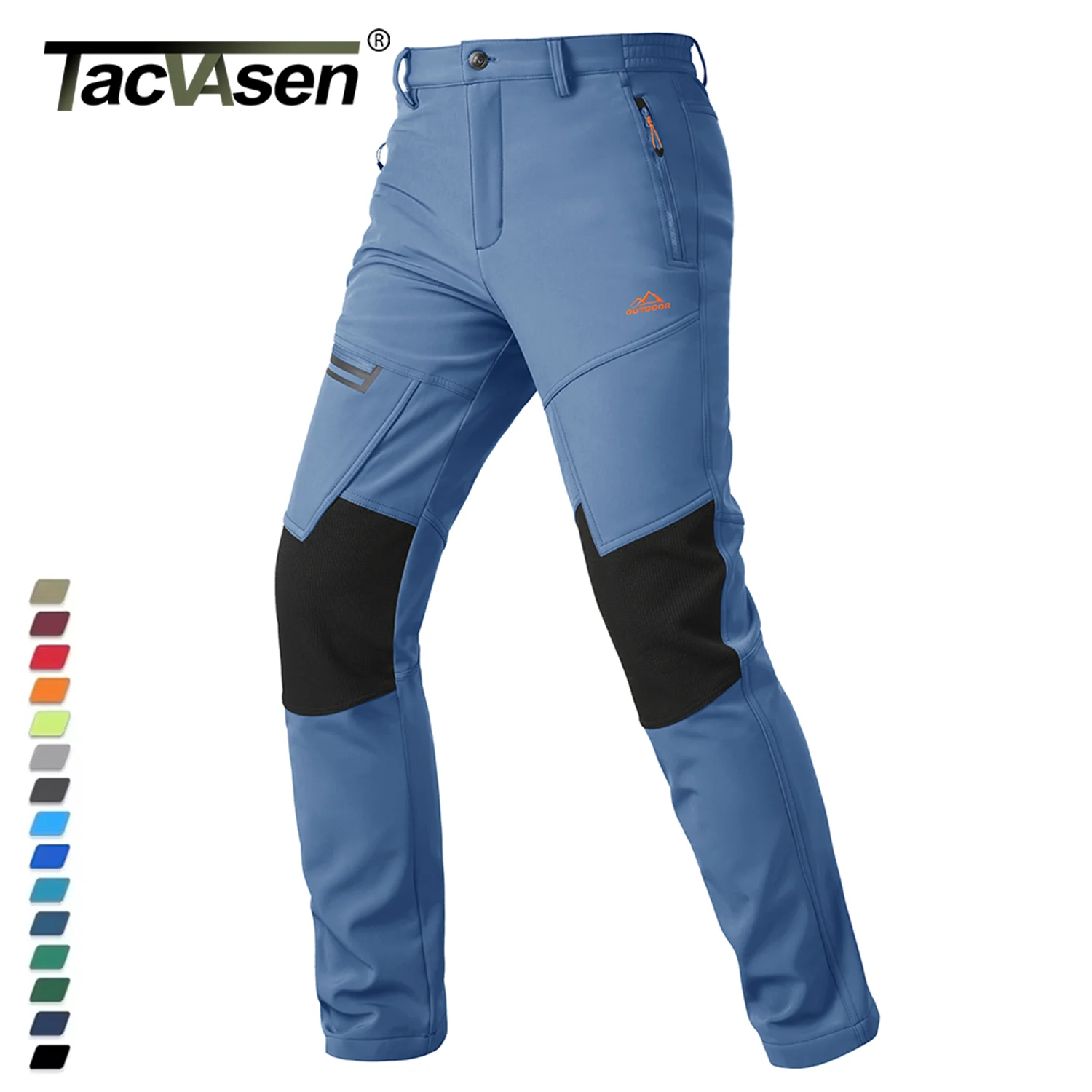 TACVASEN Winter Fleece Ski Snow Pants Men Warm Thermal Pants Windproof Outdoor Fishing Camping Mountain Hiking Pants Trousers
TACVASEN Winter Fleece Ski Snow Pants Men Warm Thermal Pants Windproof Outdoor Fishing Camping Mountain Hiking Pants Trousers
