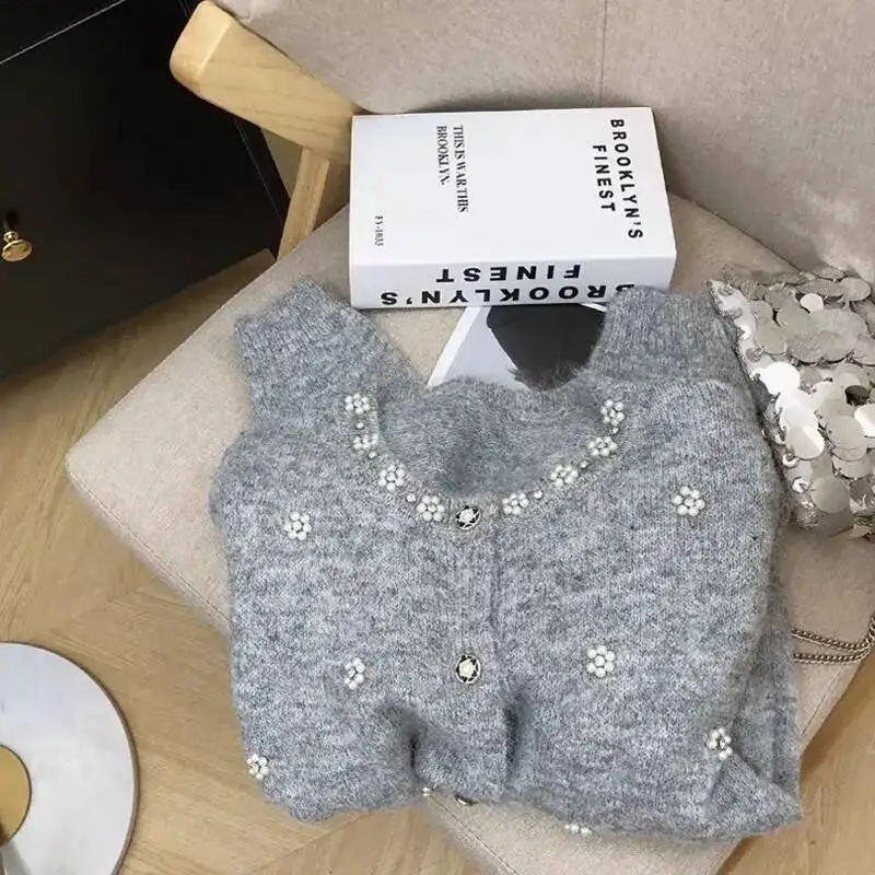 BabYoung Loose Dias All-Match Fresh Heavy Tops Warm Fluffy Small Fragrance Jumper Haruku Y2K Sweet Casual Cardigan
BabYoung Loose Dias All-Match Fresh Heavy Tops Warm Fluffy Small Fragrance Jumper Haruku Y2K Sweet Casual Cardigan