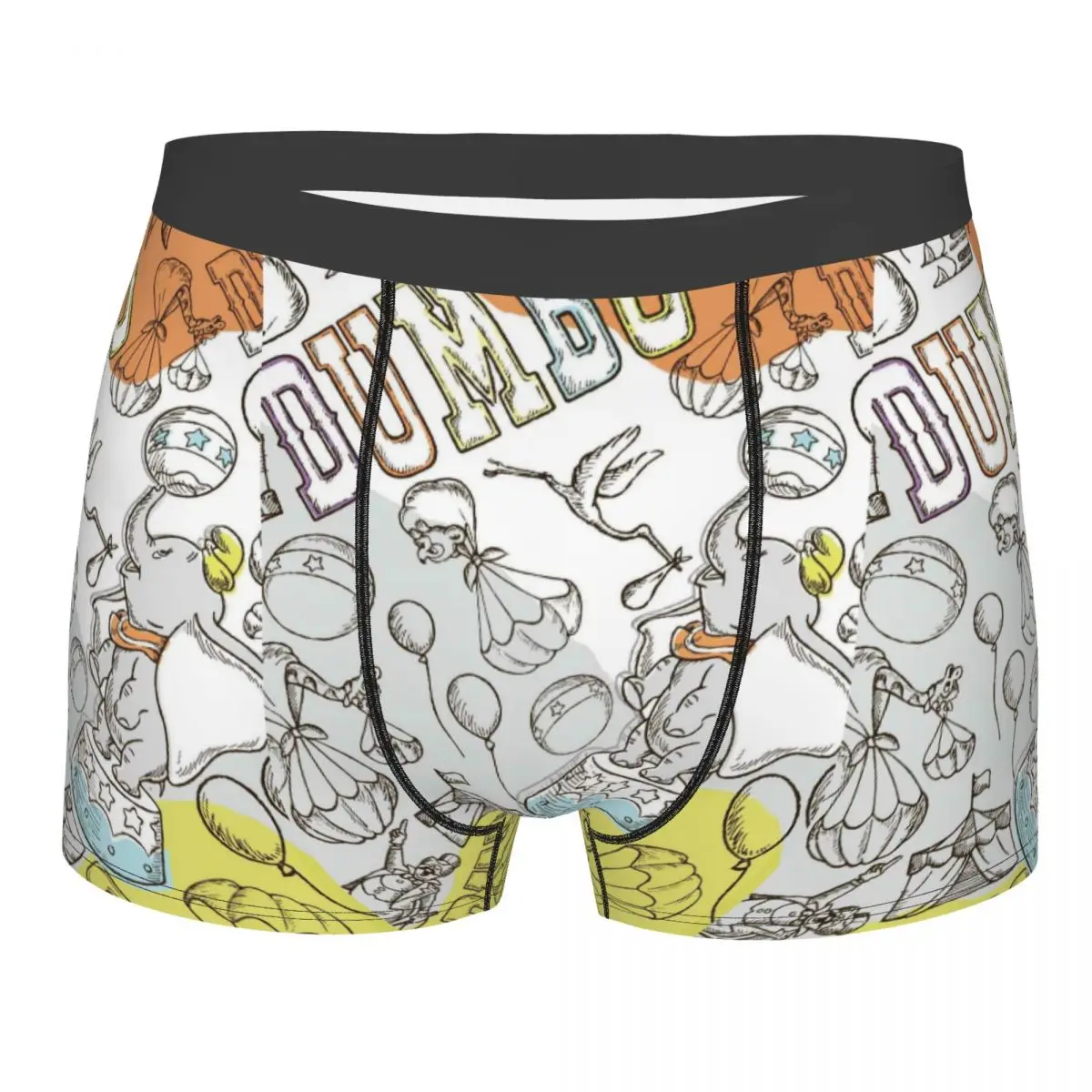Custom Novelty Dumbo Cartoon Boxers Shorts Panties Male Underpants Comfortable Cute Elephant Briefs Underwear
Custom Novelty Dumbo Cartoon Boxers Shorts Panties Male Underpants Comfortable Cute Elephant Briefs Underwear