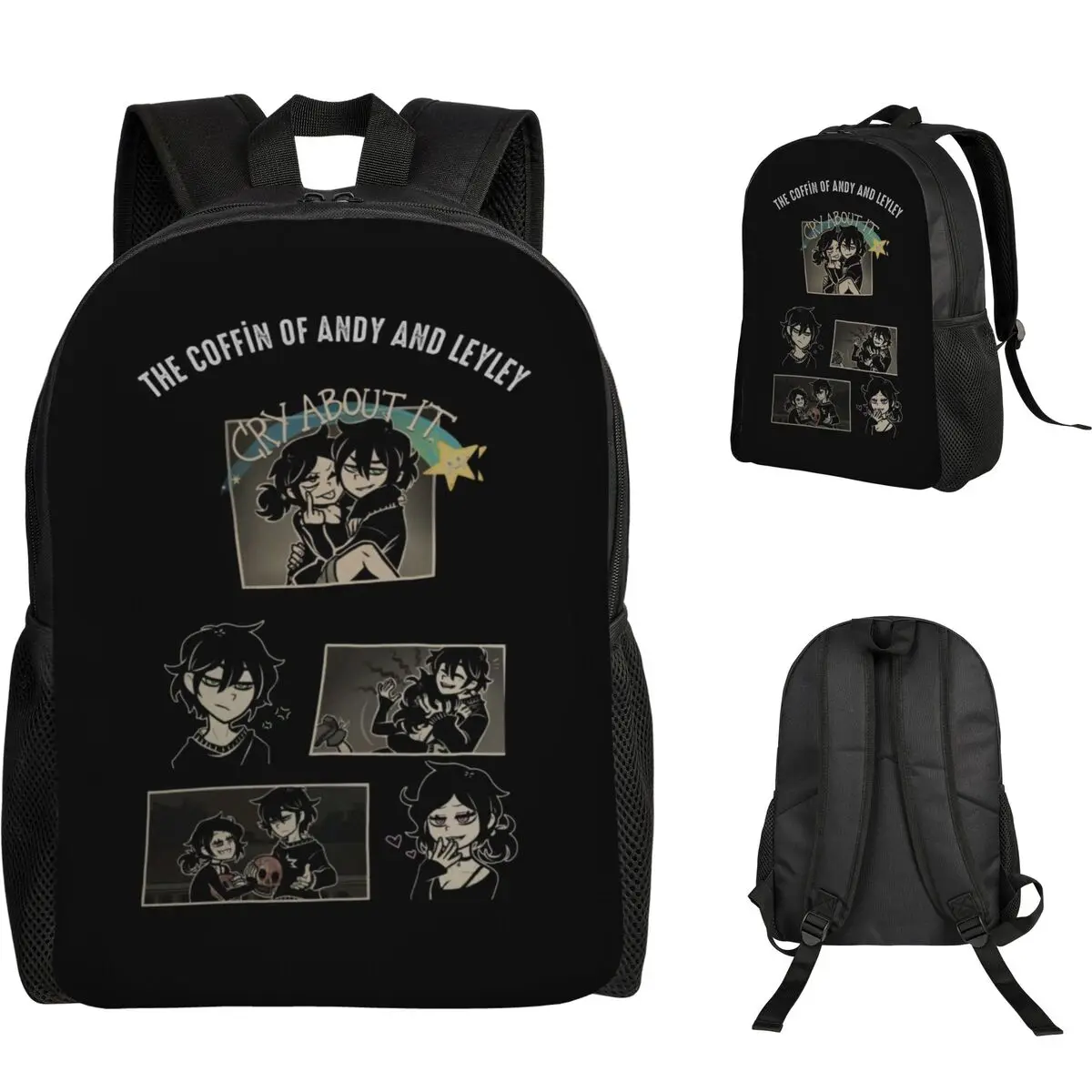 Ashley And Andrew The Coffin Of Andy And Leyley Backpack Student Boys Girls BookBag School Bag Laptop Shoulder Bags
Ashley And Andrew The Coffin Of Andy And Leyley Backpack Student Boys Girls BookBag School Bag Laptop Shoulder Bags
