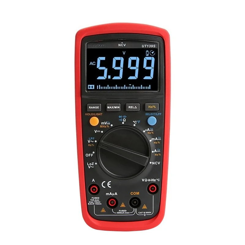 UT139A/UT139B/UT139E/UT139S True RMS Digital Multimeter Multi-purpose Table
UT139A/UT139B/UT139E/UT139S True RMS Digital Multimeter Multi-purpose Table