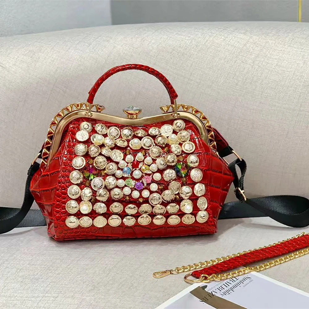 Women's multi-purpose bag 2025 New style handcrafted beaded rhinestone trendy single-shoulder crossbody bag handbag
Women's multi-purpose bag 2025 New style handcrafted beaded rhinestone trendy single-shoulder crossbody bag handbag