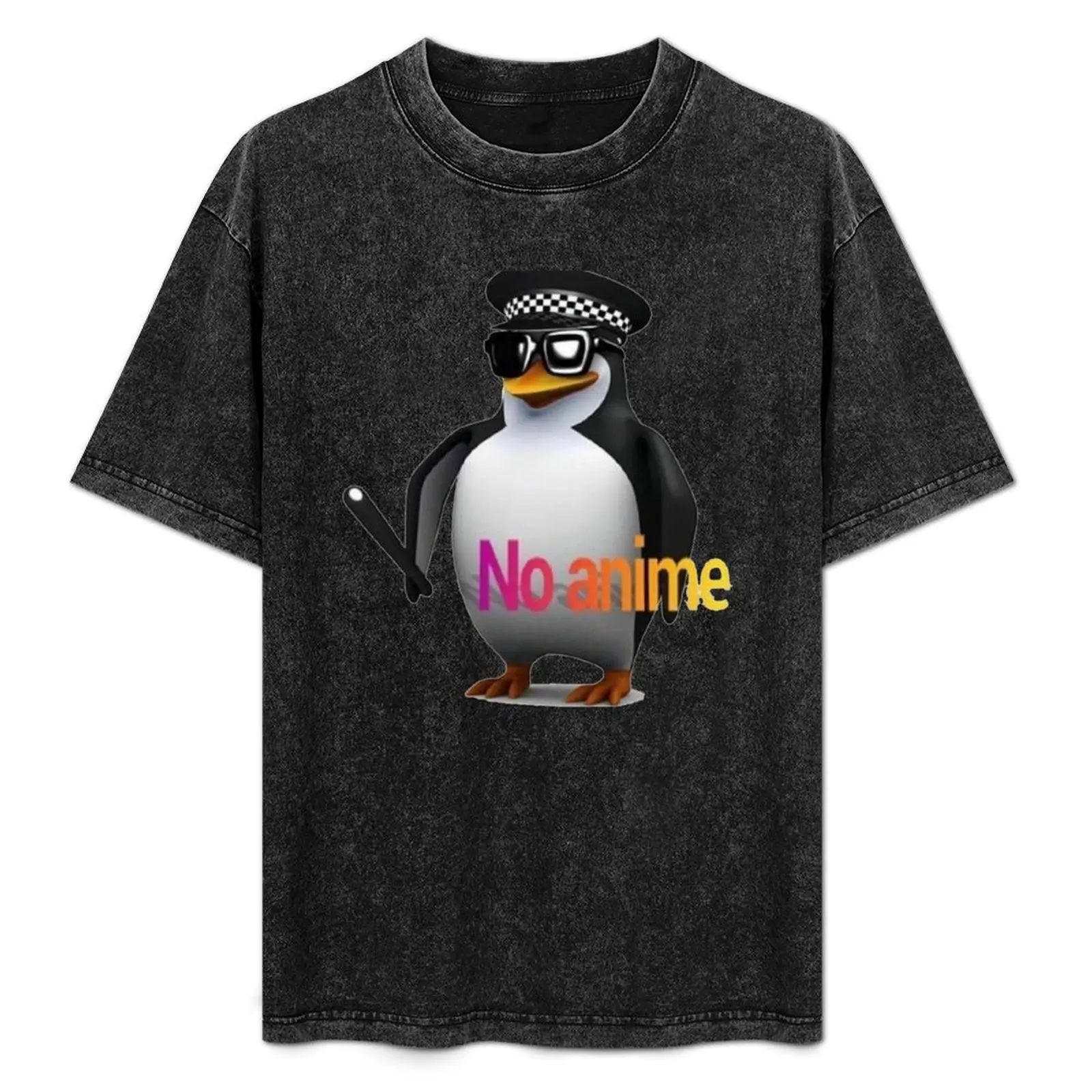 NO anime allowed penguin cop T-Shirt Classic Basic Casual T-Shirt
NO anime allowed penguin cop T-Shirt Classic Basic Casual T-Shirt