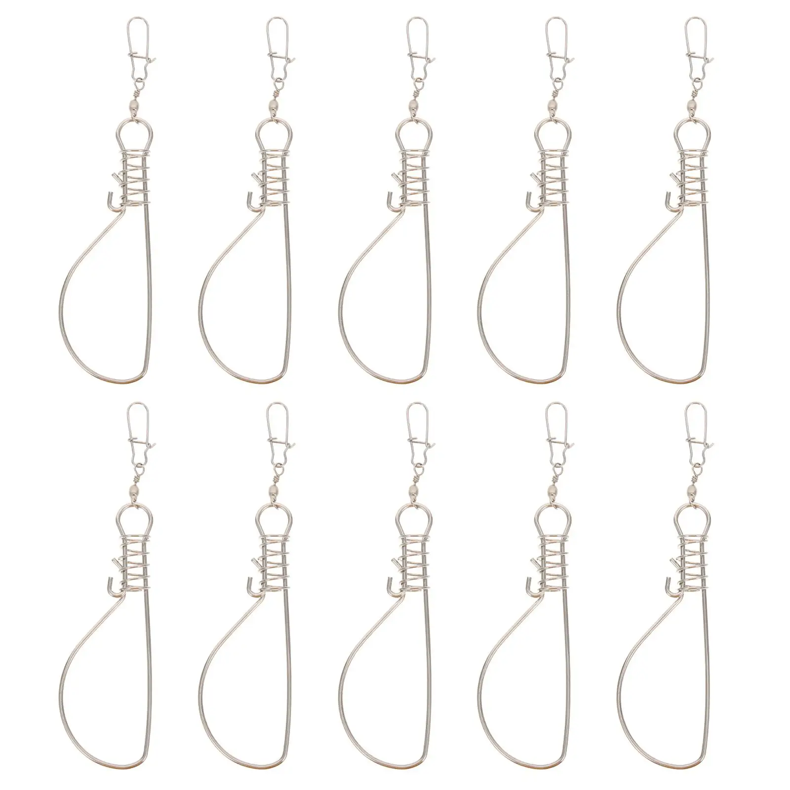10pcs Stainless Buckle Durable Metal Portable Fish Fishing Hook Live Portable Fish Clip Keeper
10pcs Stainless Buckle Durable Metal Portable Fish Fishing Hook Live Portable Fish Clip Keeper