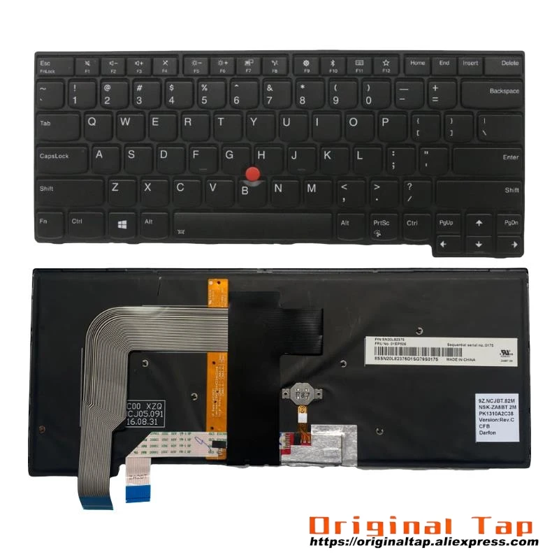 Американская английская клавиатура с подсветкой для Lenovo Thinkpad T470p 01EP468 01EP427 01EP457 01EP498
Американская английская клавиатура с подсветкой для Lenovo Thinkpad T470p 01EP468 01EP427 01EP457 01EP498