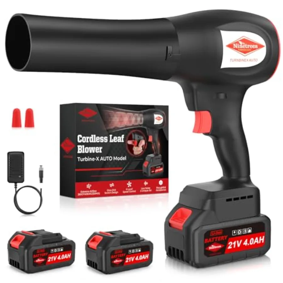 Беспроводная воздуходувка для листьев с аккумулятором и зарядным устройством, 1 000 000 об/мин, режим блокировки одной кнопкой, легкая портативная конструкция, воздуходувка для уборки патио
Беспроводная воздуходувка для листьев с аккумулятором и зарядным устройством, 1 000 000 об/мин, режим блокировки одной кнопкой, легкая портативная конструкция, воздуходувка для уборки патио