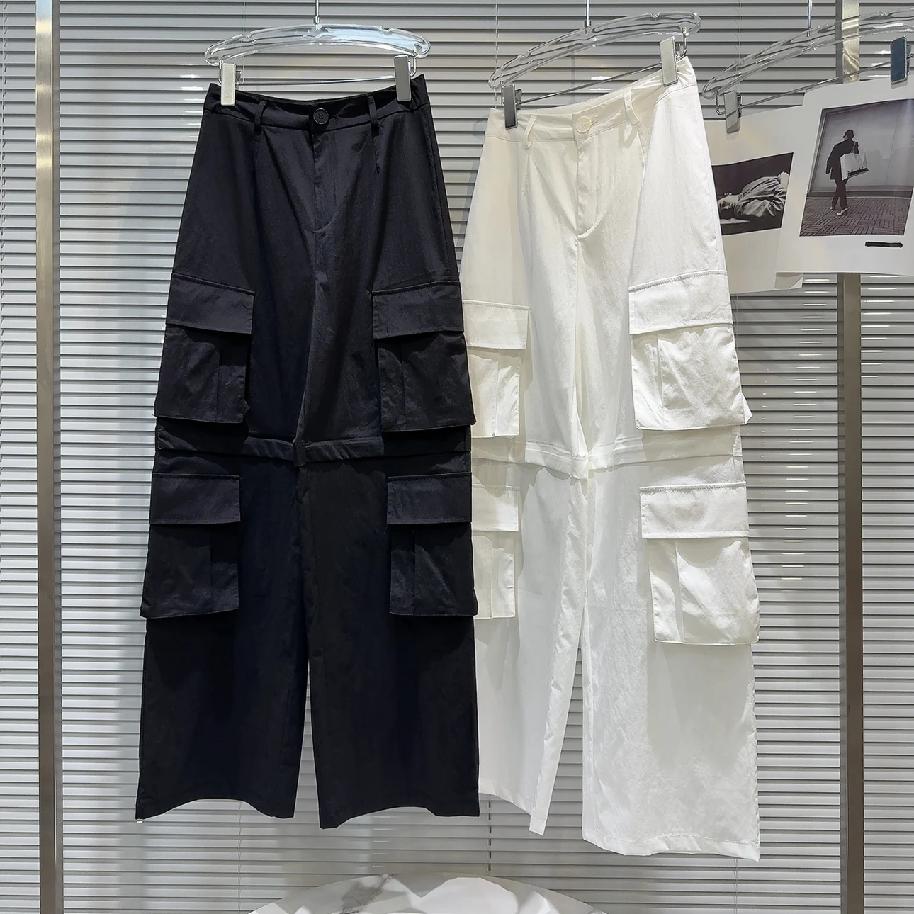 Street Style Loose Wide Leg Workwear Pants Spring 2026 Trendy Spicy Girl Knee Zipper Lightweight Casual Trousers for Women
Street Style Loose Wide Leg Workwear Pants Spring 2026 Trendy Spicy Girl Knee Zipper Lightweight Casual Trousers for Women