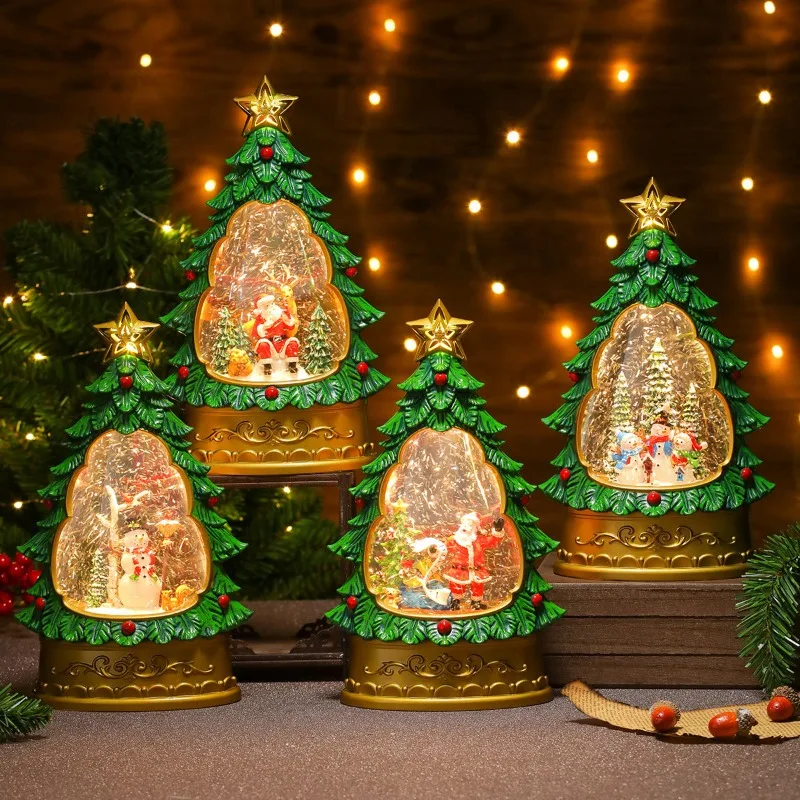 Painted Snowspray Interior Glowing Christmas Tree Desktop Decoration Christmas Gifts Gift Decorations Music Box
Painted Snowspray Interior Glowing Christmas Tree Desktop Decoration Christmas Gifts Gift Decorations Music Box
