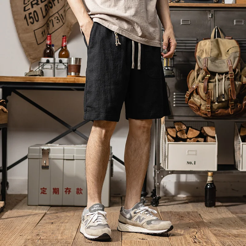 Summer Mens Linen Solid Color Short Lightweight Gym Pants Cotton Beach Shorts Men Fitness Sport Large Breathable Short Homme
Summer Mens Linen Solid Color Short Lightweight Gym Pants Cotton Beach Shorts Men Fitness Sport Large Breathable Short Homme