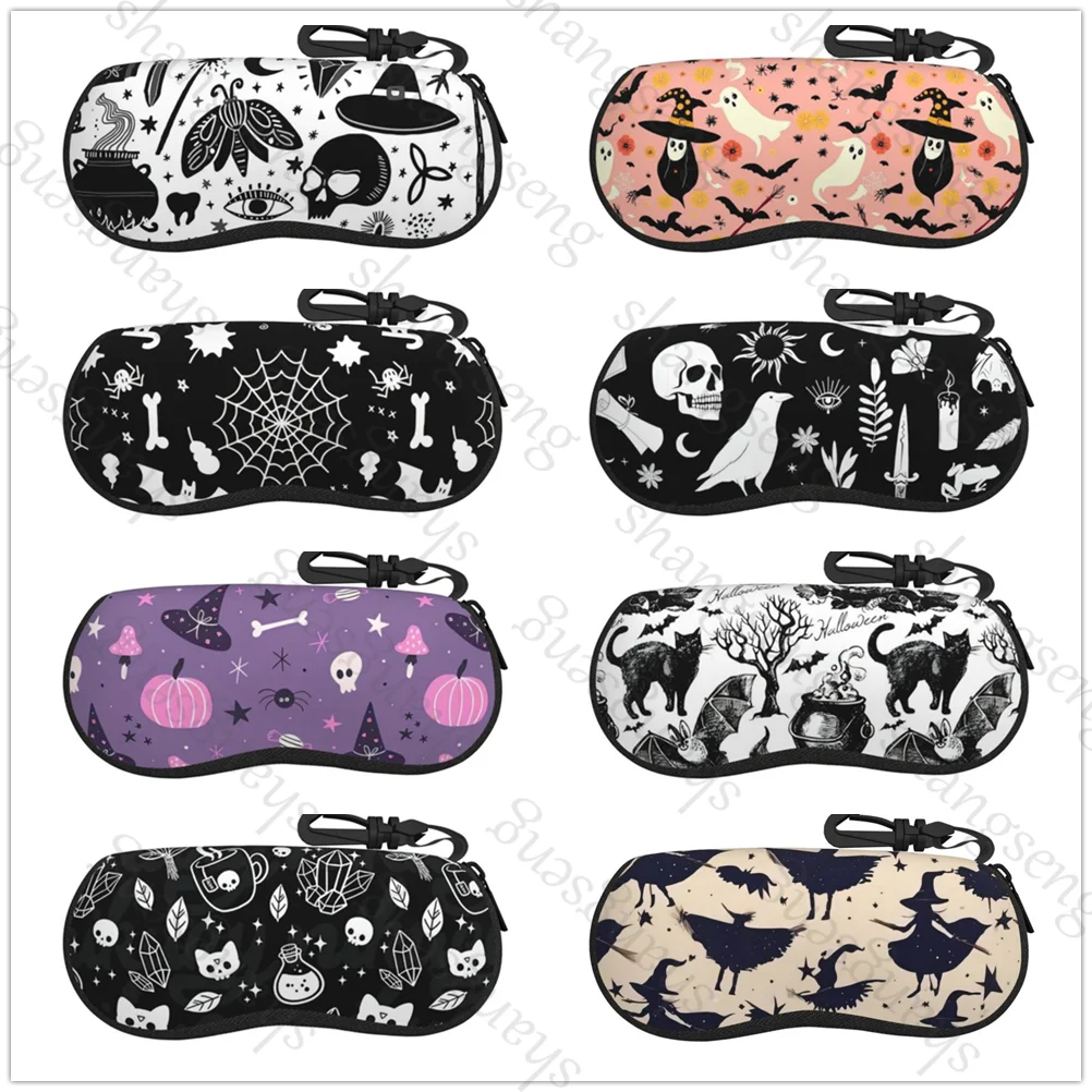 Witch Pattern Glasses Case Sunglasses Soft Case Ultra Light Portable Neoprene Zipper Glasses Case Portable zipper soft-shell
Witch Pattern Glasses Case Sunglasses Soft Case Ultra Light Portable Neoprene Zipper Glasses Case Portable zipper soft-shell