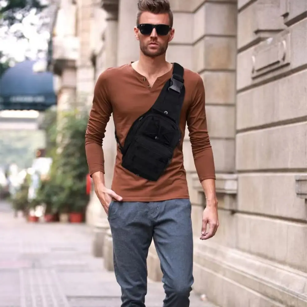 Men Waterproof Camping Pack Oxford Intensity Crossbody Bag Durable Breathable Chest Pack Cycling
Men Waterproof Camping Pack Oxford Intensity Crossbody Bag Durable Breathable Chest Pack Cycling