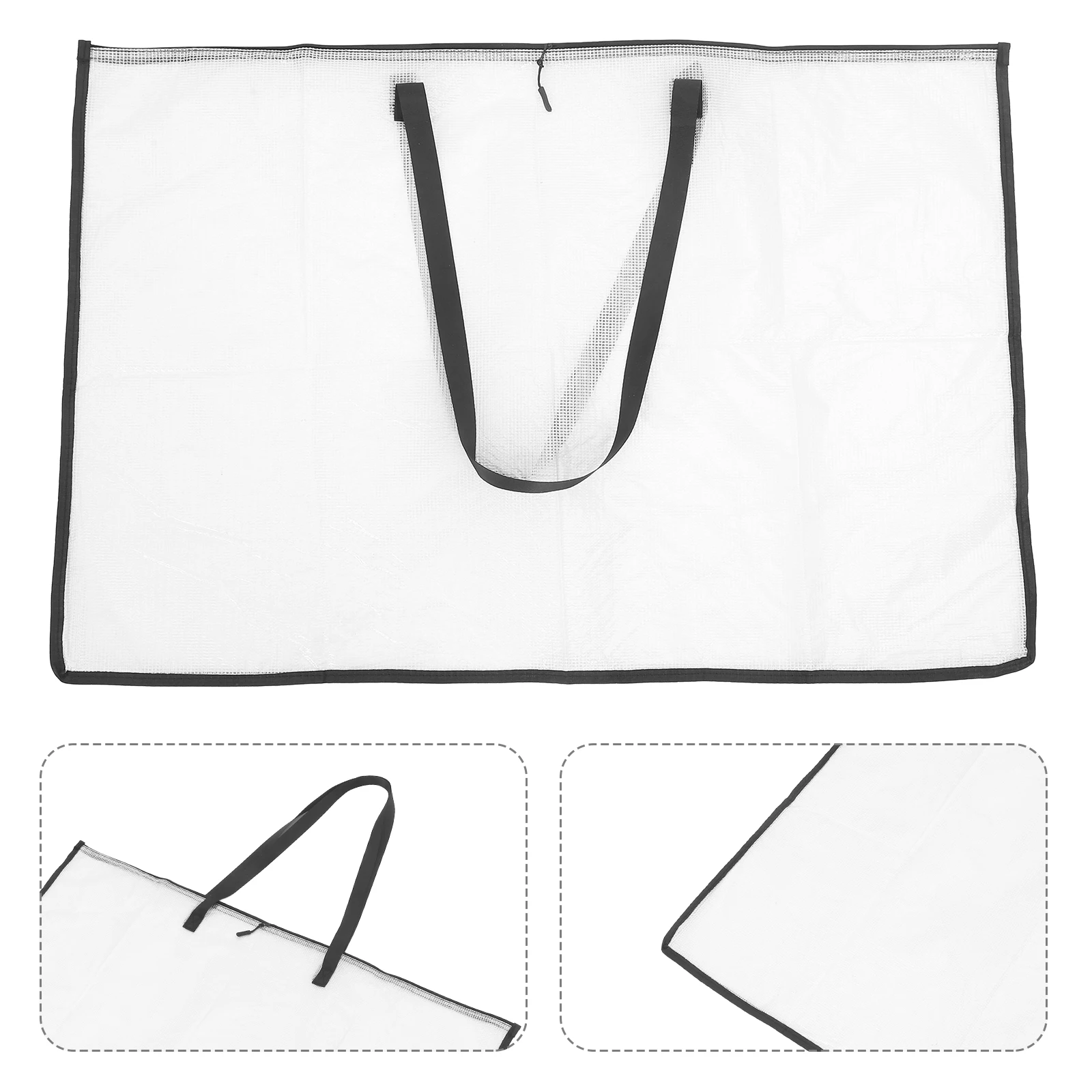 Clear Large Capacity Art Supply Storage Bag Transparent Document Folder Organizer For Artwork Poster Painting Tools Portable
Clear Large Capacity Art Supply Storage Bag Transparent Document Folder Organizer For Artwork Poster Painting Tools Portable