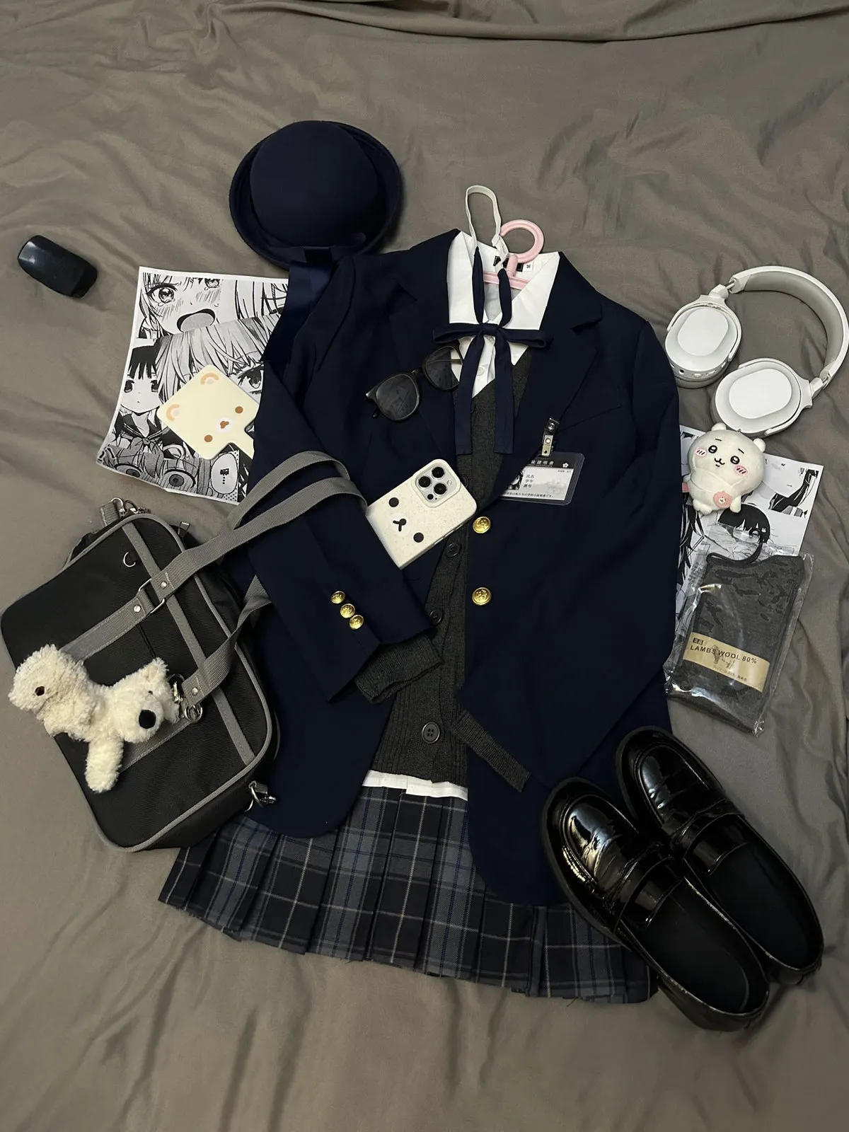JK Uniform Set Six-Piece Set Autumn Japanese Style Open Cardigan Sweater Plaid Skirt High Waist School Uniform Fashion Women'...
JK Uniform Set Six-Piece Set Autumn Japanese Style Open Cardigan Sweater Plaid Skirt High Waist School Uniform Fashion Women'...
