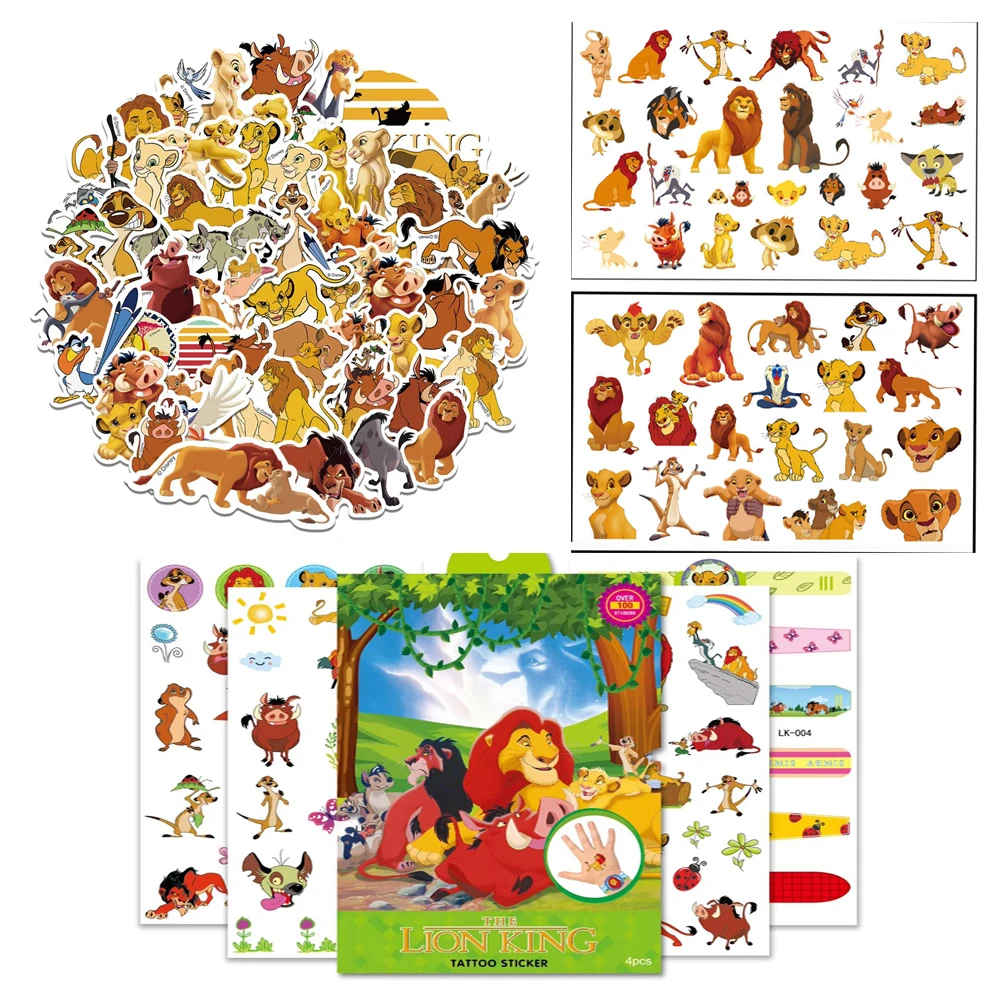 Lion King Simba Cartoon Tattoo Sticker Mobile Phone Skateboard Suitcase DIY Sticker Kids Birthday Party Return Gifts
Lion King Simba Cartoon Tattoo Sticker Mobile Phone Skateboard Suitcase DIY Sticker Kids Birthday Party Return Gifts