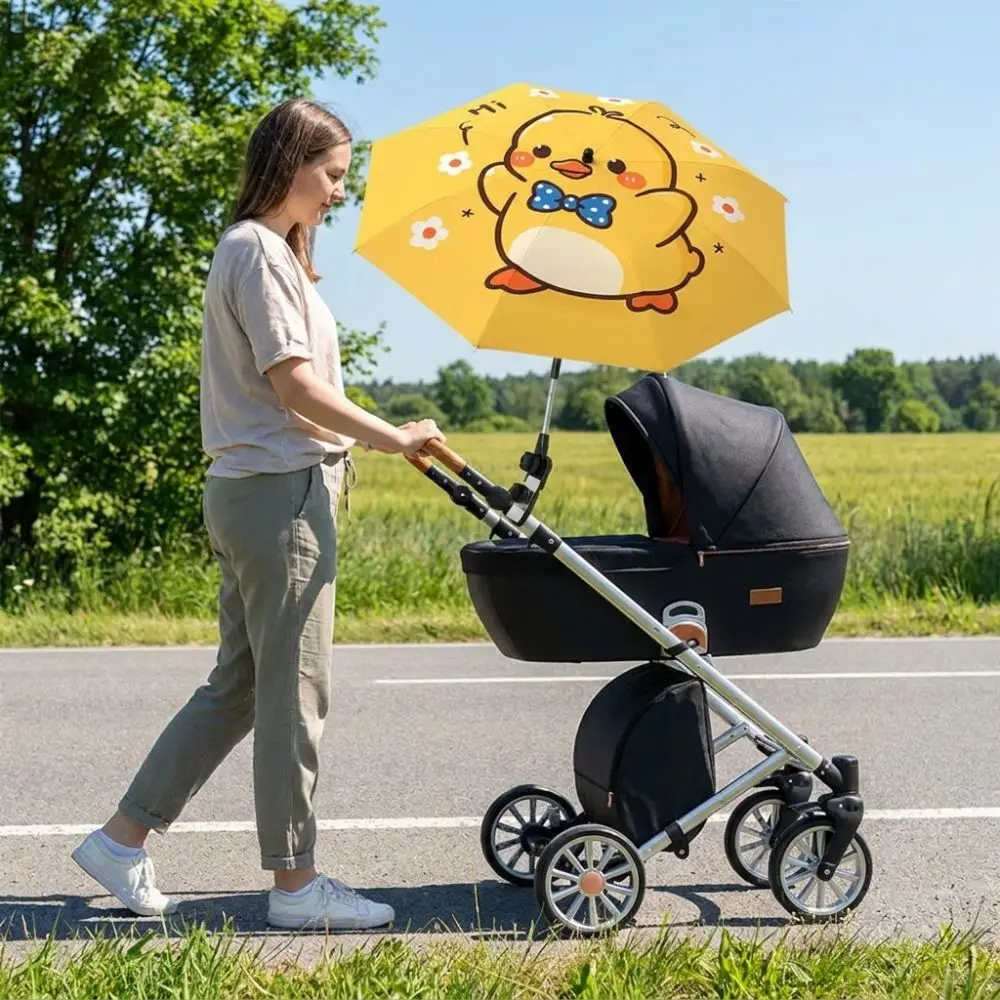 Adjustable Baby Stroller Umbrella 360 Degree UV Protection Sunscreen Umbrella Rainproof with Clamp Infant Stroller Cover
Adjustable Baby Stroller Umbrella 360 Degree UV Protection Sunscreen Umbrella Rainproof with Clamp Infant Stroller Cover