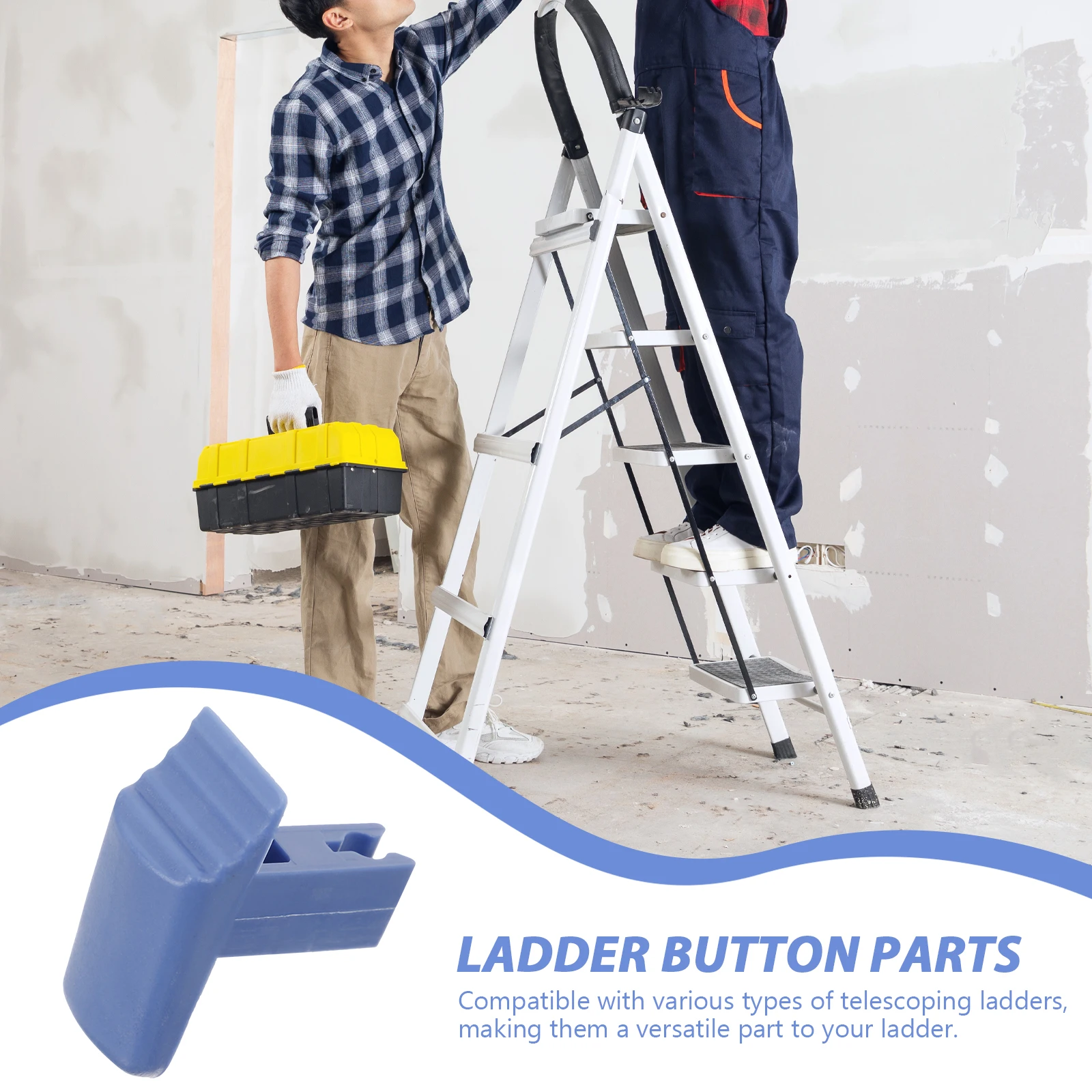 5pcs Ladder Accessories Lock Buckle Plastic Telescoping Ladder Switch Button Replacement Parts Universal Folding for Extension
5pcs Ladder Accessories Lock Buckle Plastic Telescoping Ladder Switch Button Replacement Parts Universal Folding for Extension