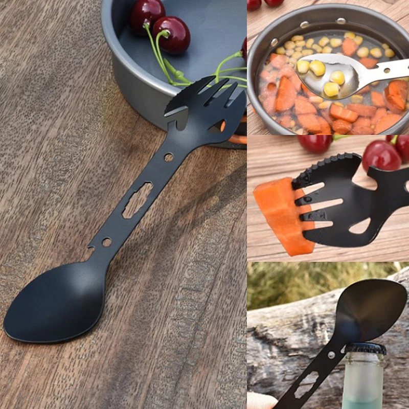 Camping Supplies Ideas Spork Stainless Steel Versatile Portable Tableware For Camping Survival Equipment For Camping And Tourism
Camping Supplies Ideas Spork Stainless Steel Versatile Portable Tableware For Camping Survival Equipment For Camping And Tourism