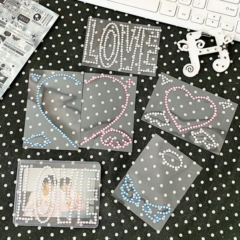 INS Aesthetic Heart Rhinestone Stickers 3D Korean Style DIY Decoration Stickers Sweet Korean Photo Card Decor Sticker Kids Gift
INS Aesthetic Heart Rhinestone Stickers 3D Korean Style DIY Decoration Stickers Sweet Korean Photo Card Decor Sticker Kids Gift