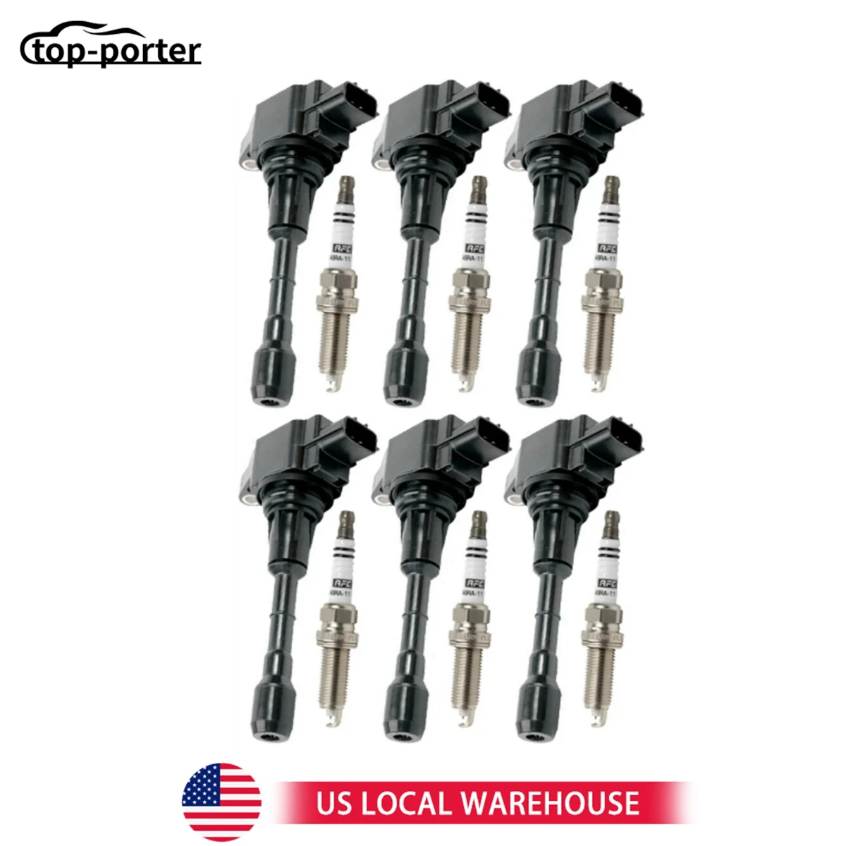 C1670 GN10224 C-750 5C1727 CUF2118 50150 6 катушек зажигания и 6 свечей зажигания 22448JA10A для Nissan Altima Maxima 09-19 3,5 V6 UF550 
C1670 GN10224 C-750 5C1727 CUF2118 50150 6 катушек зажигания и 6 свечей зажигания 22448JA10A для Nissan Altima Maxima 09-19 3,5 V6 UF550