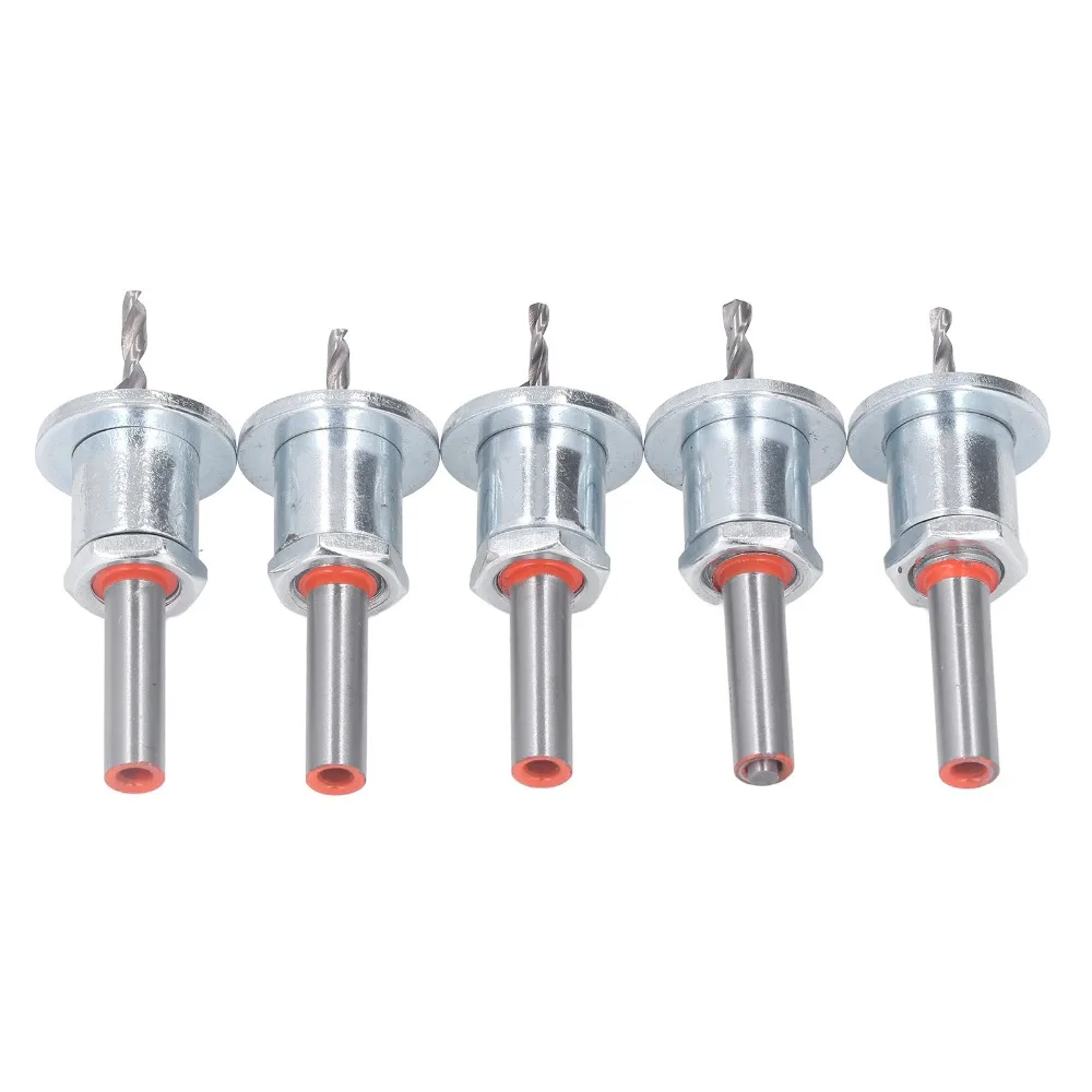 5pcs 90 Degree Angle Countersink Drill Bit Set 8mm Round Shank 2.8-4mm Cone Size Adjustable Countersink Bit
5pcs 90 Degree Angle Countersink Drill Bit Set 8mm Round Shank 2.8-4mm Cone Size Adjustable Countersink Bit