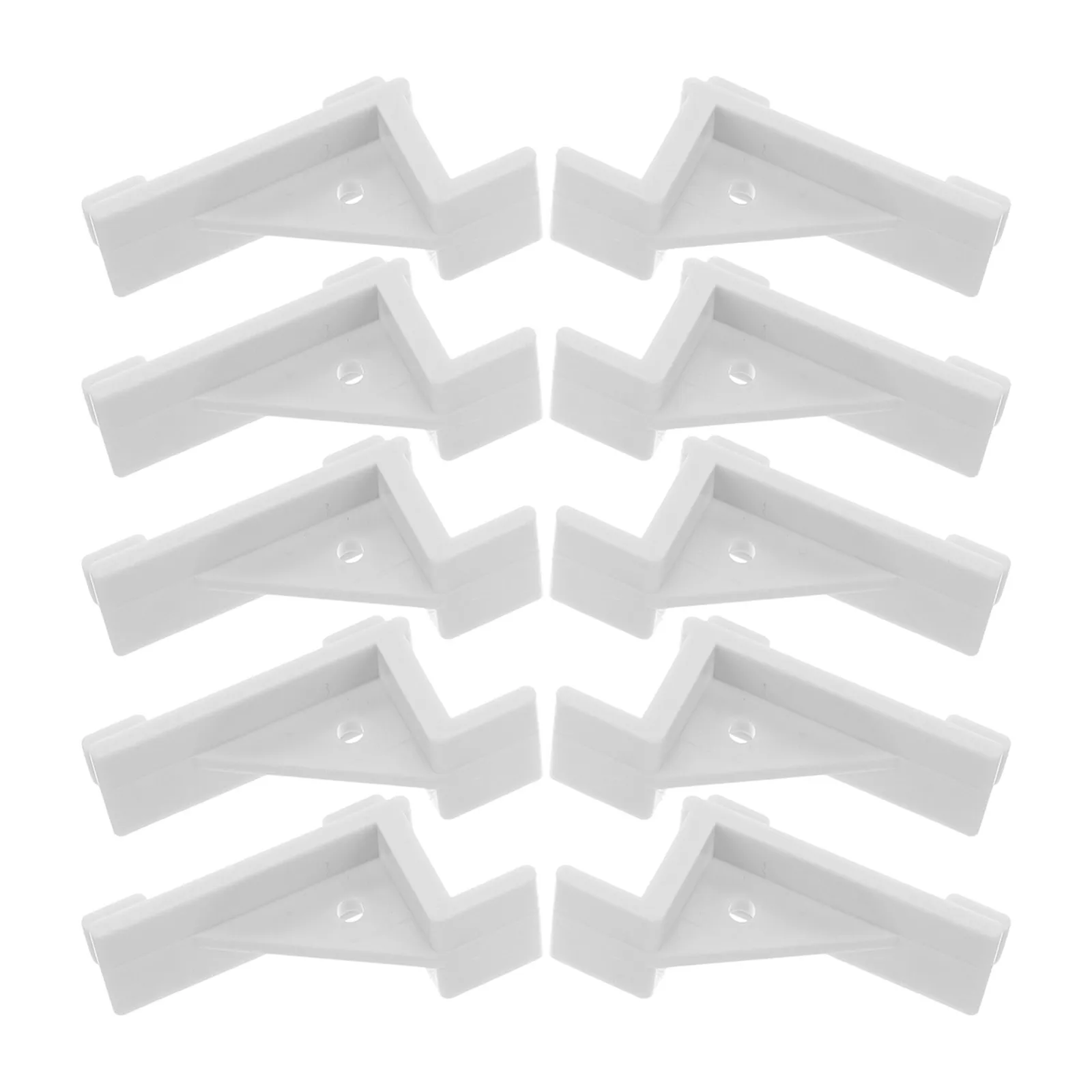 10pcs Freezer Door Latch Cooler Shelf Clip Support Freezer Door Latches Accessory Clips Plastic Refrigerator Clips For Freezer
10pcs Freezer Door Latch Cooler Shelf Clip Support Freezer Door Latches Accessory Clips Plastic Refrigerator Clips For Freezer