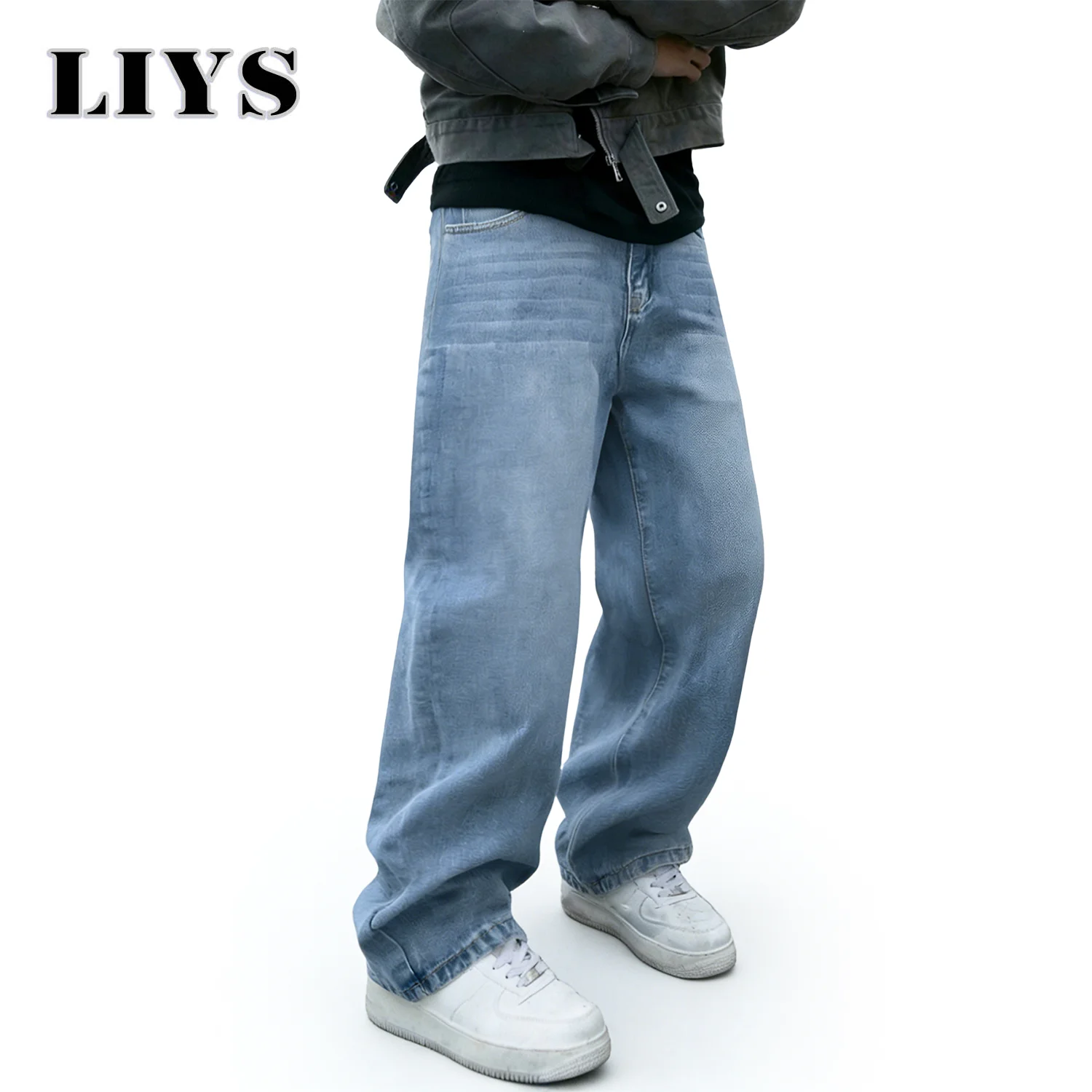 Мужские джинсы в американском стиле ретро, корейские мешковатые джинсовые синие брюки Y2k, повседневная уличная мужская одежда в консервативном стиле, четыре сезона, унисекс
Мужские джинсы в американском стиле ретро, корейские мешковатые джинсовые синие брюки Y2k, повседневная уличная мужская одежда в консервативном стиле, четыре сезона, унисекс