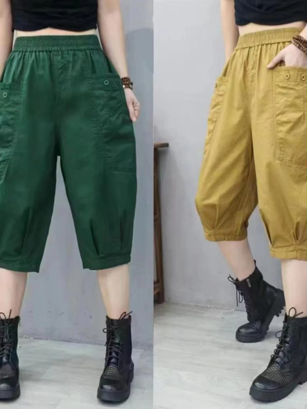 plus Size Cotton Summer Casual Pants Women Loose Slimming Dad Sle Harlan Pants High Waist Korean Version Commute Sle
plus Size Cotton Summer Casual Pants Women Loose Slimming Dad Sle Harlan Pants High Waist Korean Version Commute Sle