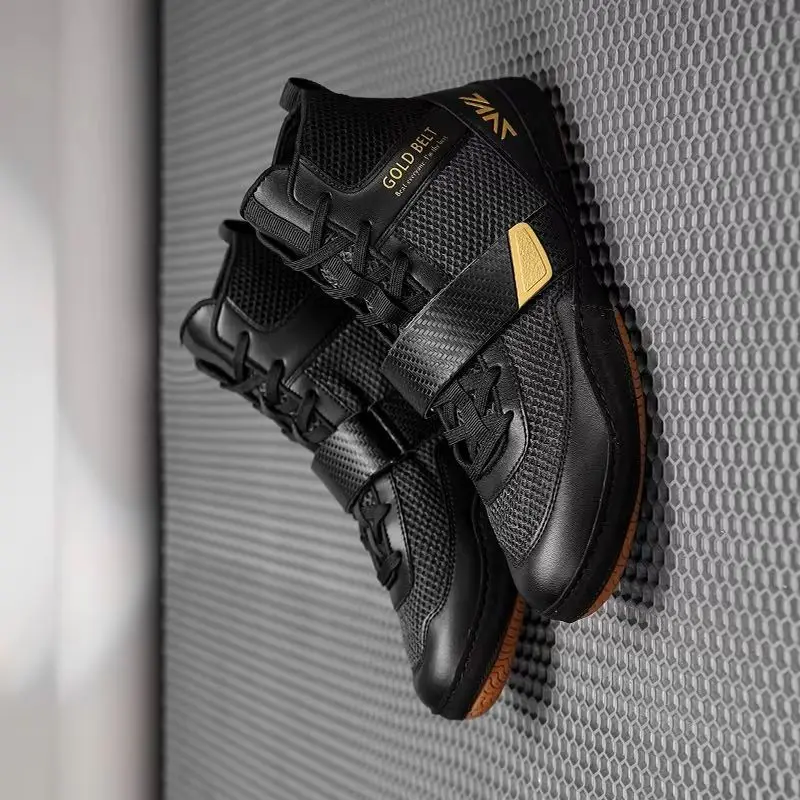 New Arrival Men Wrestling Sneakers Rubber Sole Boxing Sports Shoes for Man Wearable Hard-Wearing Gym Training Shoe Mens
New Arrival Men Wrestling Sneakers Rubber Sole Boxing Sports Shoes for Man Wearable Hard-Wearing Gym Training Shoe Mens