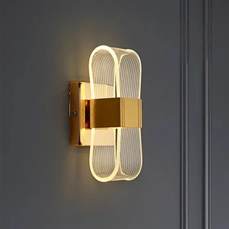 Acrylic Aluminum Wall Bedside Lamp Warm Light Lustre Modern Fashion Nordic Simple Home Living Dining Room Decor
Acrylic Aluminum Wall Bedside Lamp Warm Light Lustre Modern Fashion Nordic Simple Home Living Dining Room Decor
