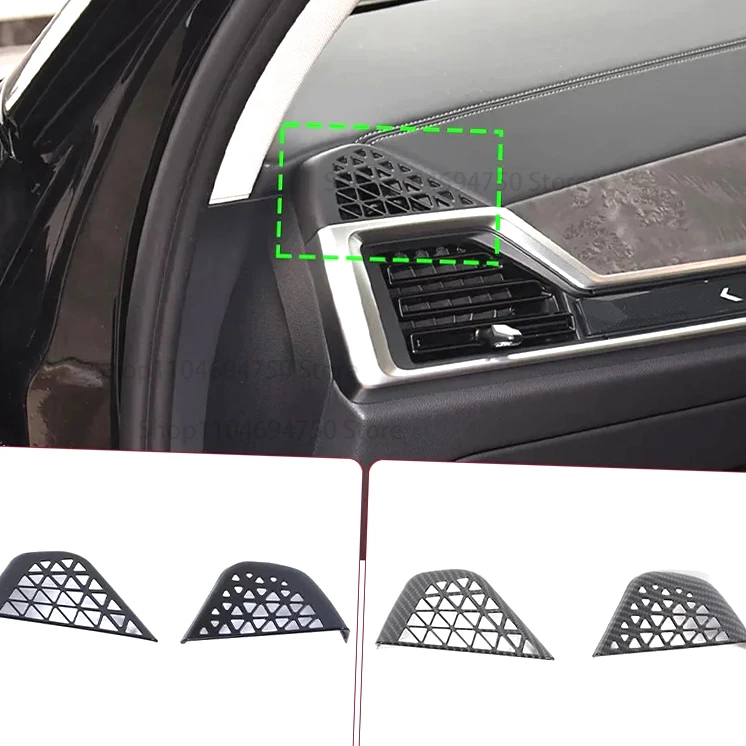 For BMW X5 X6 X7 G05 G06 G07 2023-2025 Car Accessories Decorative Frame Sticker Air Outlet Side Dashboard ABS Carbon Fiber
For BMW X5 X6 X7 G05 G06 G07 2023-2025 Car Accessories Decorative Frame Sticker Air Outlet Side Dashboard ABS Carbon Fiber