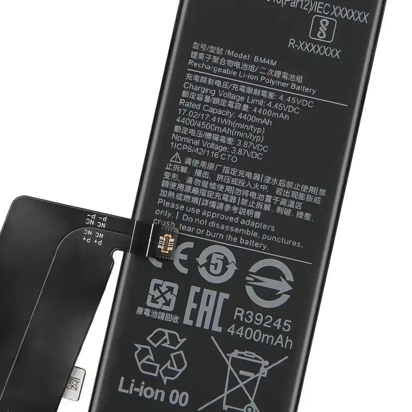 Premium Battery For Xiaomi Mi 10 5G Mi 10s Xiaomi Mi 10 Pro 5G Xiaomi 10 Pro BM4N BM4M Rechargeable Batteries
Premium Battery For Xiaomi Mi 10 5G Mi 10s Xiaomi Mi 10 Pro 5G Xiaomi 10 Pro BM4N BM4M Rechargeable Batteries
