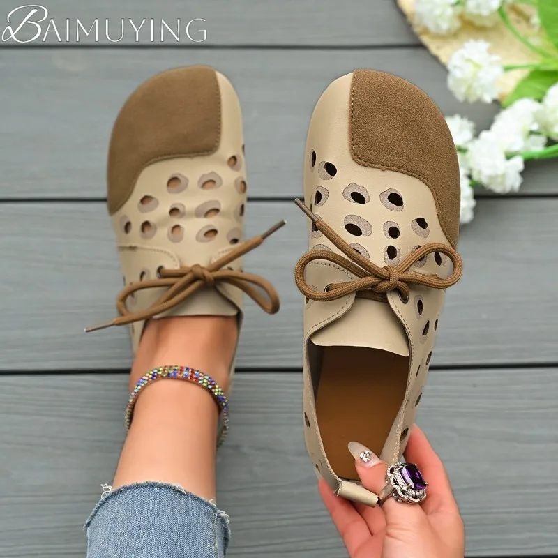 Hollow Flats Shoes Women's Sandals Casual Sneakers Summer Loafers 2025 Trend Lace-Up Sport Running Shoes Woman Beach Plus Size
Hollow Flats Shoes Women's Sandals Casual Sneakers Summer Loafers 2025 Trend Lace-Up Sport Running Shoes Woman Beach Plus Size