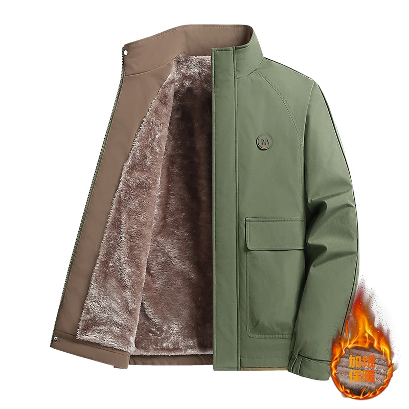 M-8XL Men's Winter Youth Leisure Parkas Versatile Large Outdoor Stand Collar Work Clothes Parkas Thick Velvet Warm Jacket Coat
M-8XL Men's Winter Youth Leisure Parkas Versatile Large Outdoor Stand Collar Work Clothes Parkas Thick Velvet Warm Jacket Coat