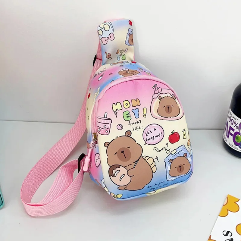 Capybara Chest Bag Y2K Korean Crossbody Animal Cartoon Pattern Single Shoulder Fashionable High Street Storage Shoulder Bag New
Capybara Chest Bag Y2K Korean Crossbody Animal Cartoon Pattern Single Shoulder Fashionable High Street Storage Shoulder Bag New