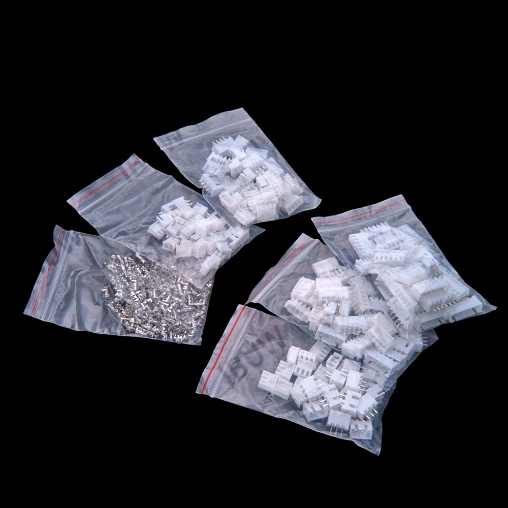 15Set 2P-6P Connector Sets 2P 3P with Housing Pin Socket Terminals XH2.54 Wiring Plug and Socket Kit 2.54mm 4P 5P 6P
15Set 2P-6P Connector Sets 2P 3P with Housing Pin Socket Terminals XH2.54 Wiring Plug and Socket Kit 2.54mm 4P 5P 6P