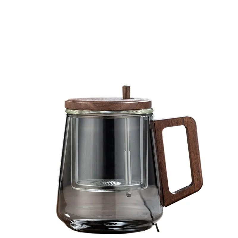 One Click Magnetic Switch Tea Separation Filtration Glass Tea Pot Wood Handle Tea Water Separation Inner Container Teapot
One Click Magnetic Switch Tea Separation Filtration Glass Tea Pot Wood Handle Tea Water Separation Inner Container Teapot