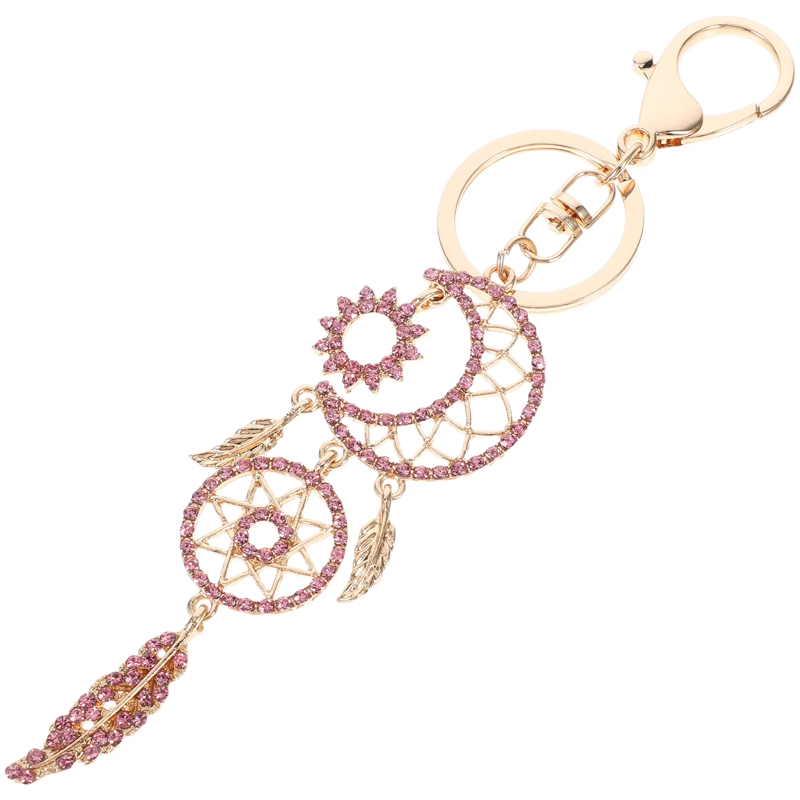 Dream Catcher Keychain Pendant Tassel Moon Car Fob Ring Sparkly Keychains Protection
Dream Catcher Keychain Pendant Tassel Moon Car Fob Ring Sparkly Keychains Protection