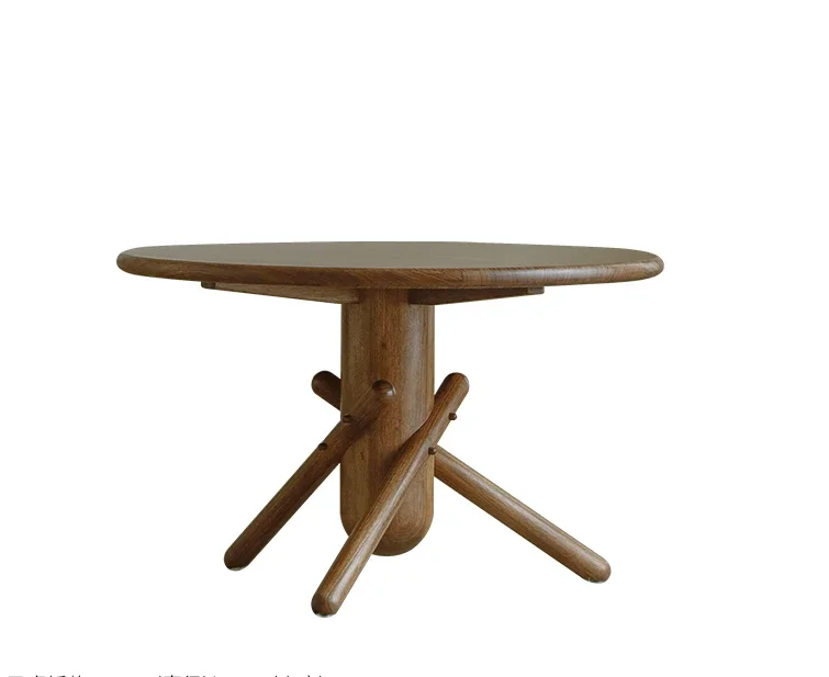 Clown table | Medieval wabi wind sofa side table solid wood living room coffee balcony designer small round
Clown table | Medieval wabi wind sofa side table solid wood living room coffee balcony designer small round