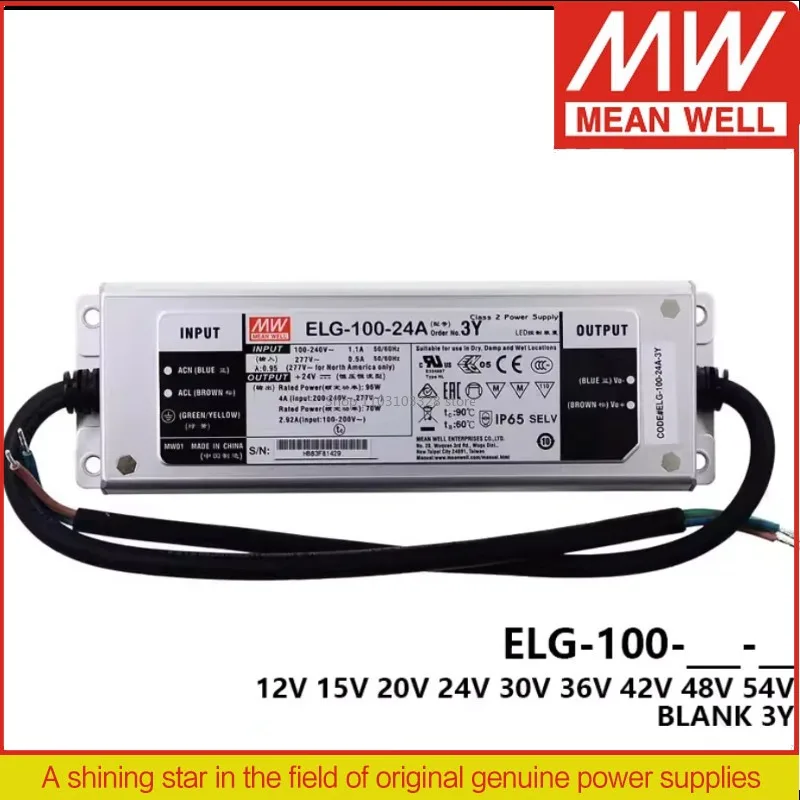 Водонепроницаемый блок питания meanwellLED IP67 ELG-100-24A-3Y ELG-100-36A-3Y ELG-100-42A-3Y ELG-100-48A-3Y ELG-100-54A-3Y 100 Вт
Водонепроницаемый блок питания meanwellLED IP67 ELG-100-24A-3Y ELG-100-36A-3Y ELG-100-42A-3Y ELG-100-48A-3Y ELG-100-54A-3Y 100 Вт