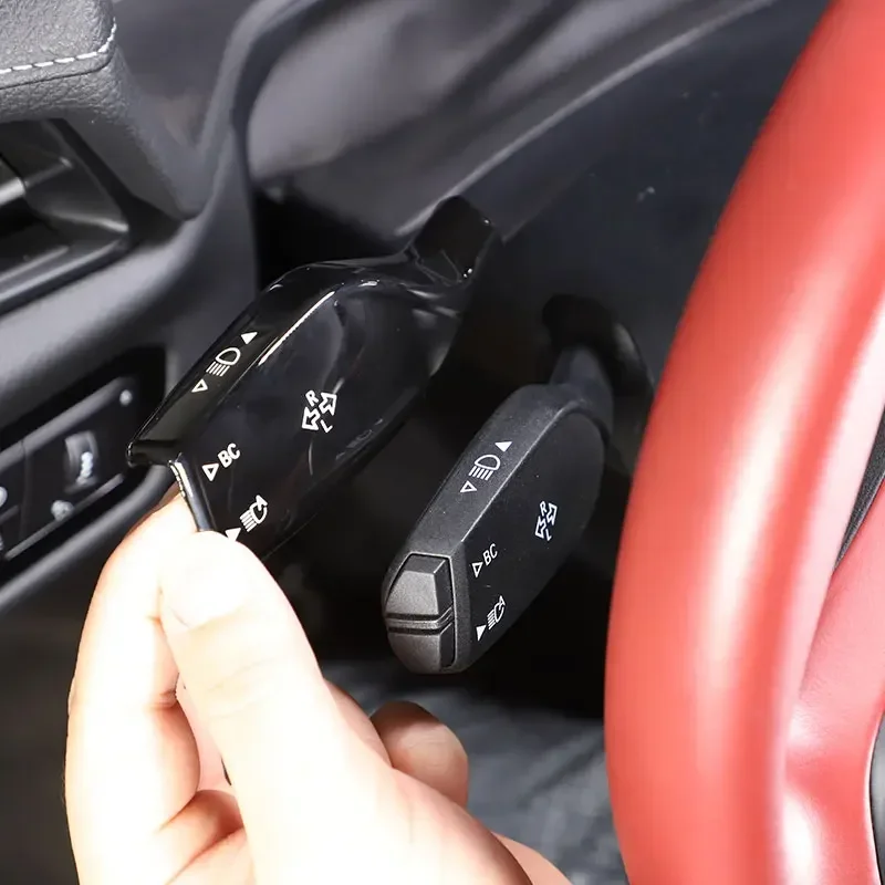 For Toyota GR Supra A90 MK5 2019-2024 ABS Black Car Turn Signal Windshield Wiper Lever Switch Cover Trim Sticker Car Accessories
For Toyota GR Supra A90 MK5 2019-2024 ABS Black Car Turn Signal Windshield Wiper Lever Switch Cover Trim Sticker Car Accessories