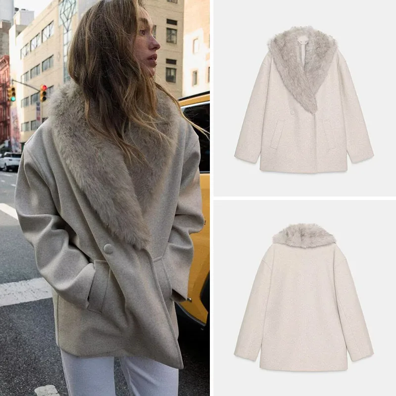Winter New Arrival Women's Fashion Casual Wool Collar Short Coat Standard Fit Long Sleeve Regular Length Other Material Ladie...
Winter New Arrival Women's Fashion Casual Wool Collar Short Coat Standard Fit Long Sleeve Regular Length Other Material Ladie...
