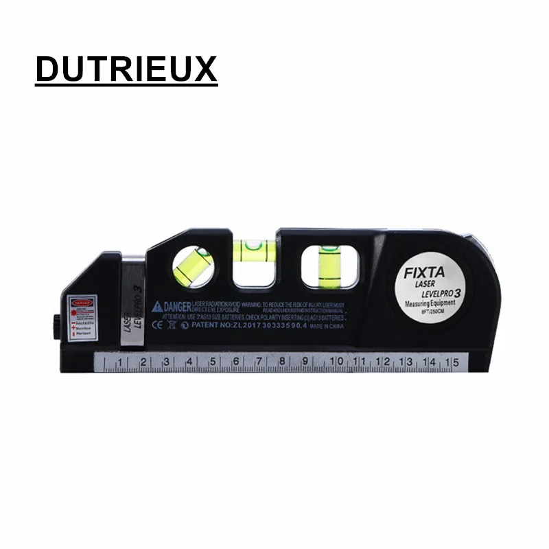 Multipurpose Level Laser Horizon Vertical Measure Tape Aligner Bubbles Ruler Aligner Standard Metric Rulers Cross Line
Multipurpose Level Laser Horizon Vertical Measure Tape Aligner Bubbles Ruler Aligner Standard Metric Rulers Cross Line