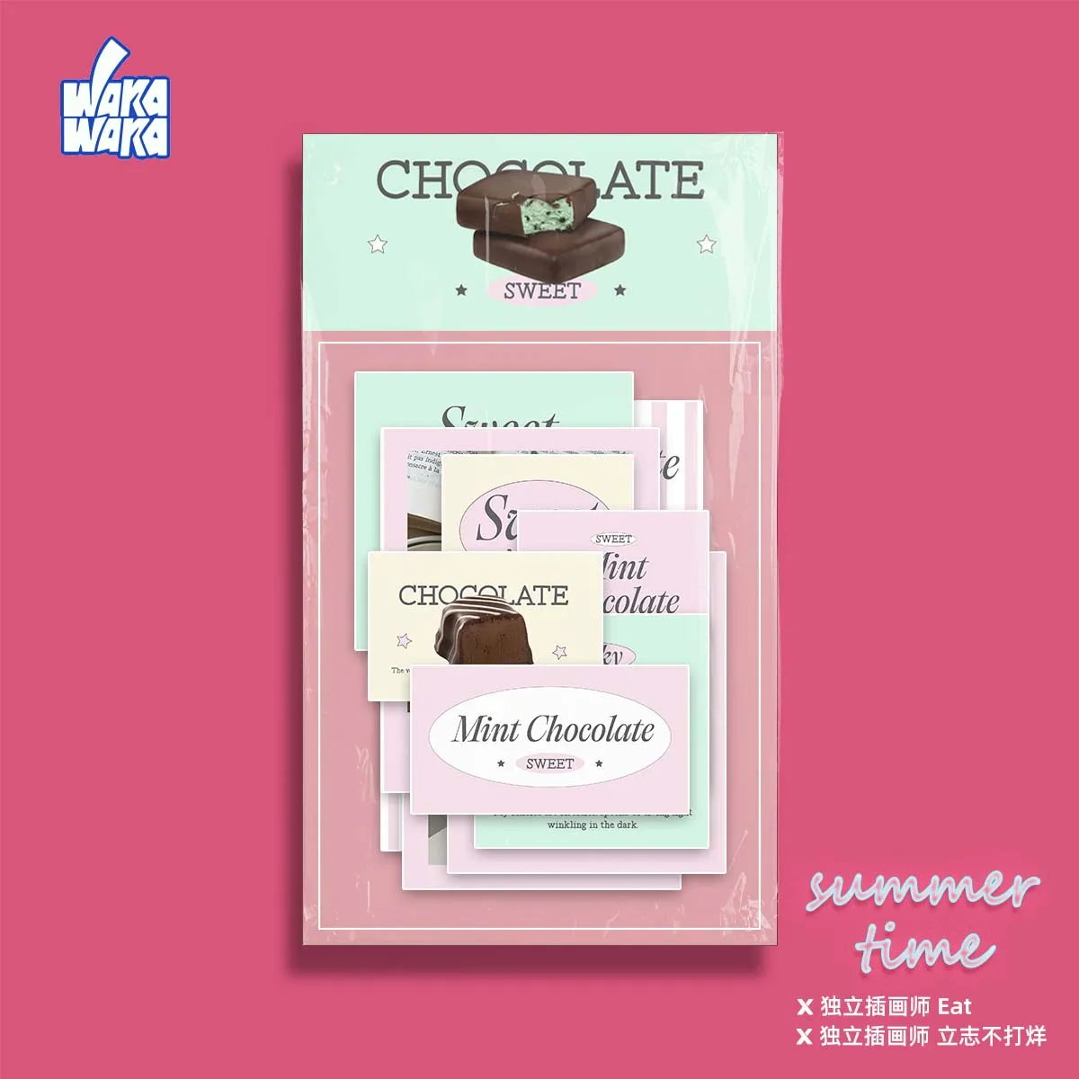 WAKAWAKA Stickers for Scrapbooking Stationery Decoration Summer Time INS Style Stickers Diy Arts Crafts Album Joural Planner
WAKAWAKA Stickers for Scrapbooking Stationery Decoration Summer Time INS Style Stickers Diy Arts Crafts Album Joural Planner