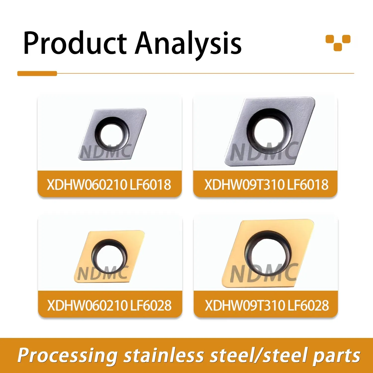 XDHW Series DESKAR Numerical Control Lathe Fast Feed Rhomb Shaped Milling Inserts XDHW060210/09T310 LF6018/LF6028 Milling Cutter
XDHW Series DESKAR Numerical Control Lathe Fast Feed Rhomb Shaped Milling Inserts XDHW060210/09T310 LF6018/LF6028 Milling Cutter
