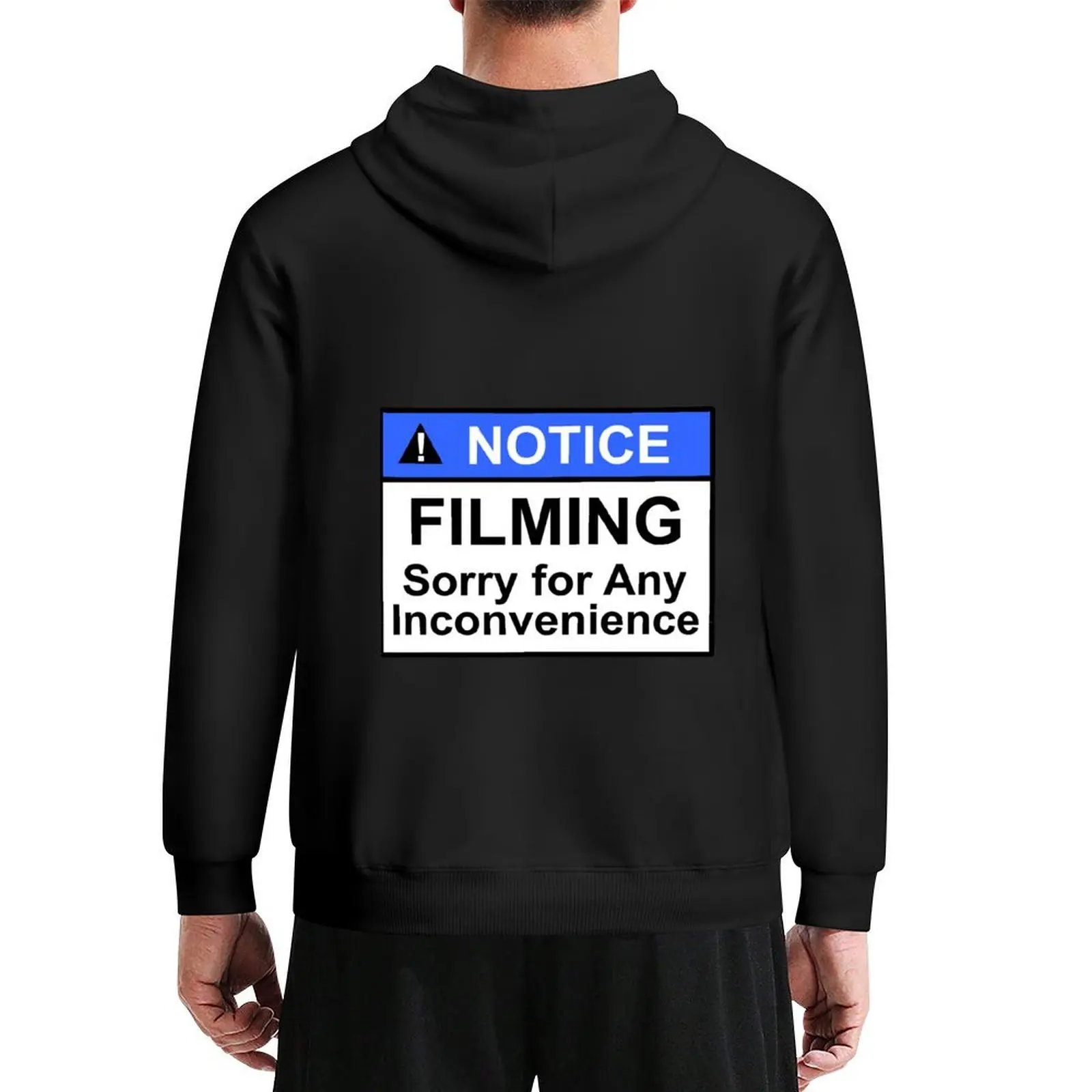 Notice filming sorry for any inconvenience sign design Hoodie graphic t shirts men mens clothing men wear new in hoodies
Notice filming sorry for any inconvenience sign design Hoodie graphic t shirts men mens clothing men wear new in hoodies