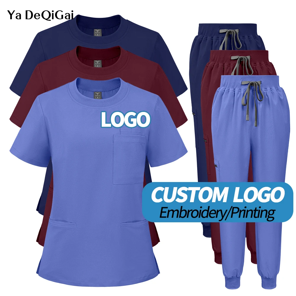 Ultra Soft Doctor Scrubs Set Hospital Surgeon Uniforms Nurse Nursing Clothes Medical Dental Beauty Workwear Support adding Logo
Ultra Soft Doctor Scrubs Set Hospital Surgeon Uniforms Nurse Nursing Clothes Medical Dental Beauty Workwear Support adding Logo